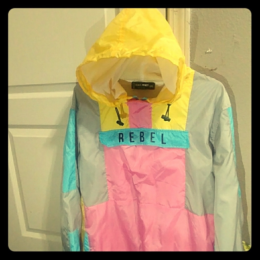 REBEL MINDS windbreaker